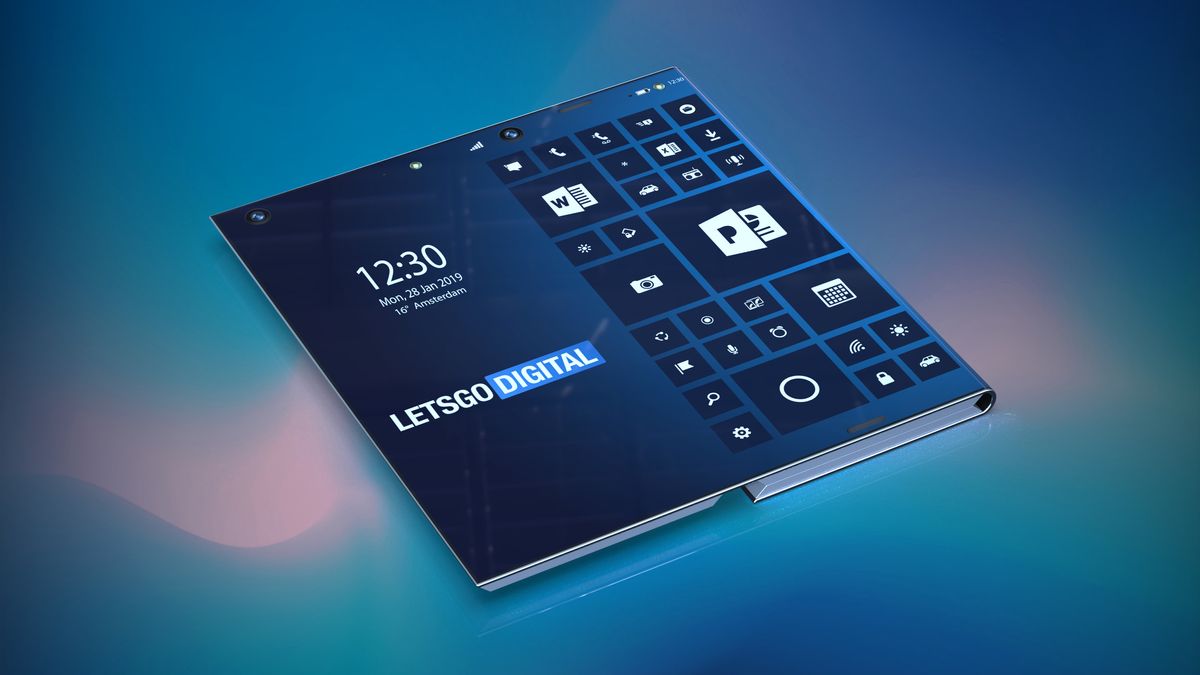 Intel folding phone