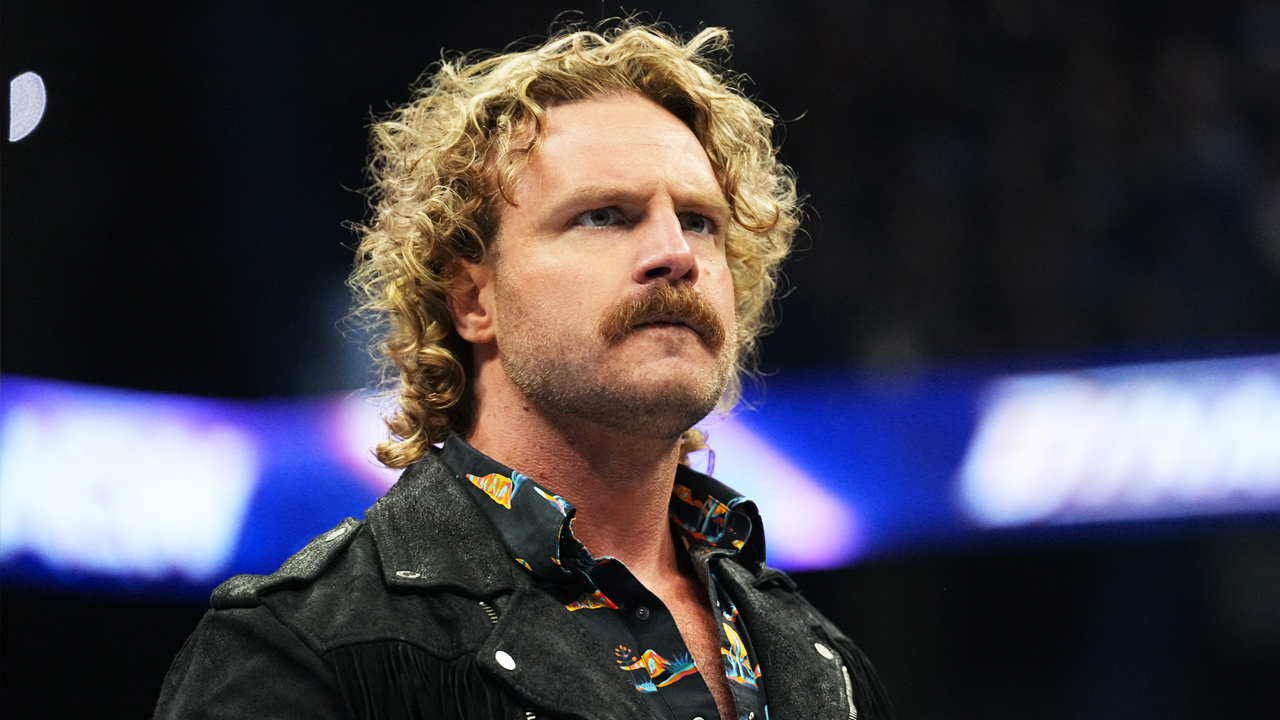 'Hangman' Adam Page is gunning for Jon Moxley and the AEW World Championship at All In 2025.