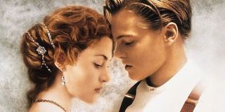 Late Winslet and Leonardo DiCaprio in Titanic
