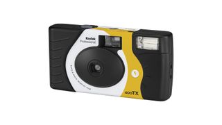 Product shot of Kodak Tri-X 400, one of the best disposable cameras