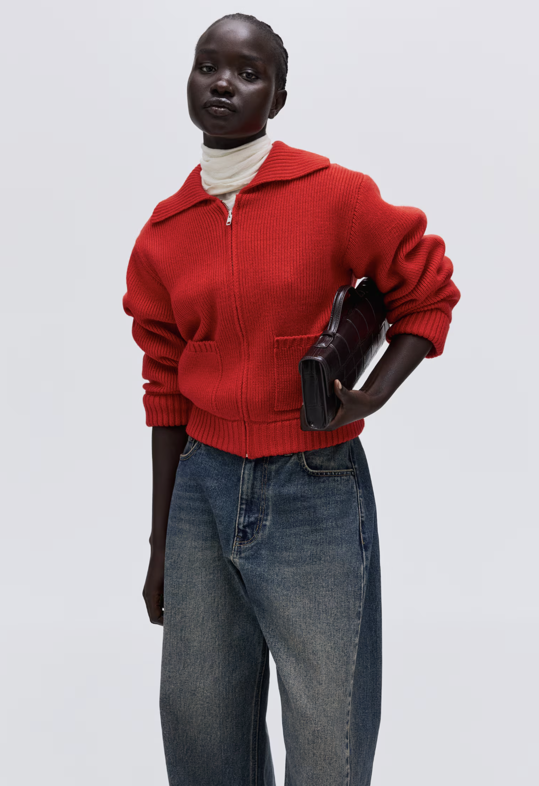 H&amp;amp;M, Zip-Through Cardigan