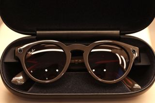 Meta's new Ray Ban smart glasses in a box