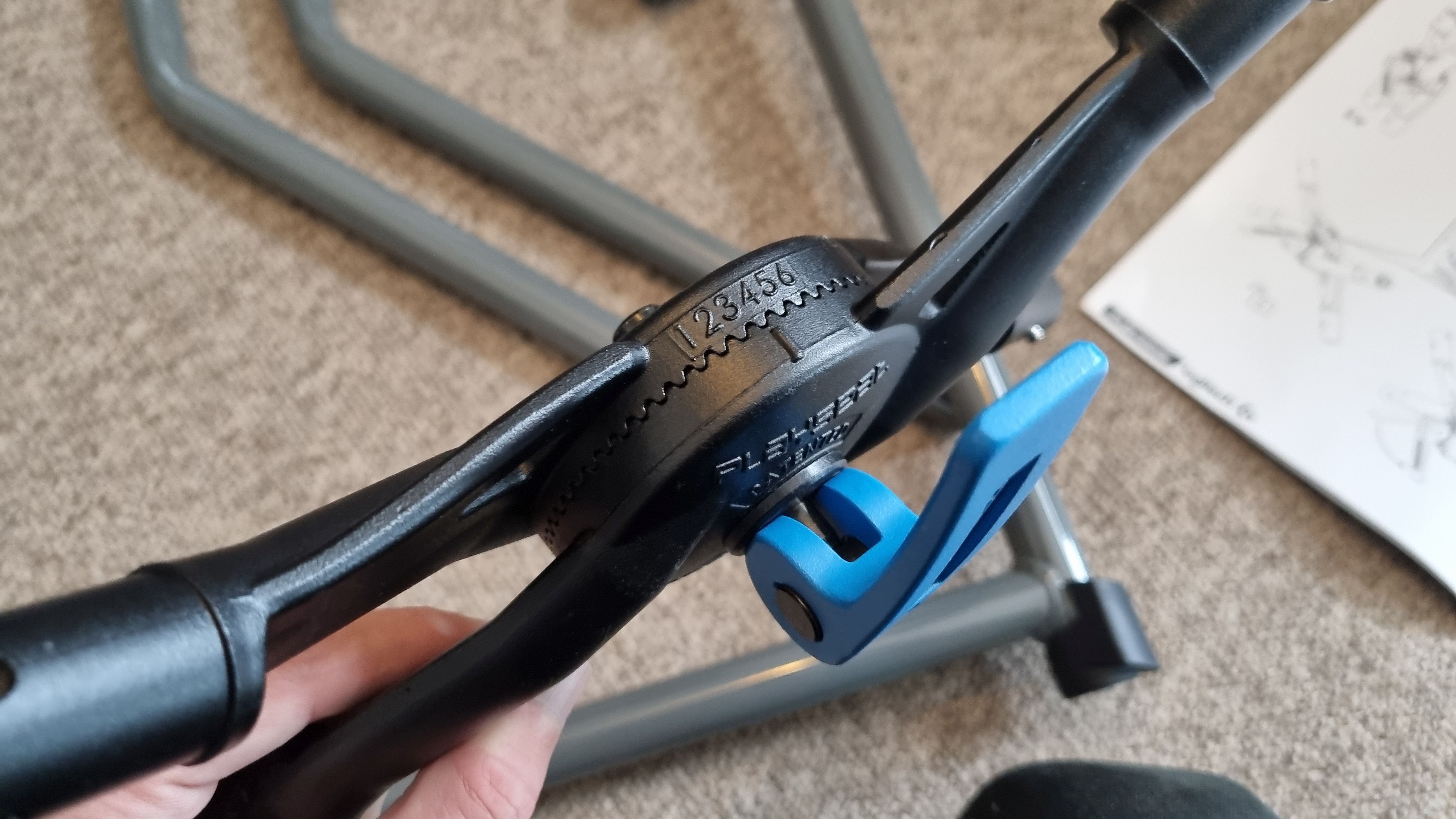 The X-adapt hinges on the Logitech Playseat Challenge X