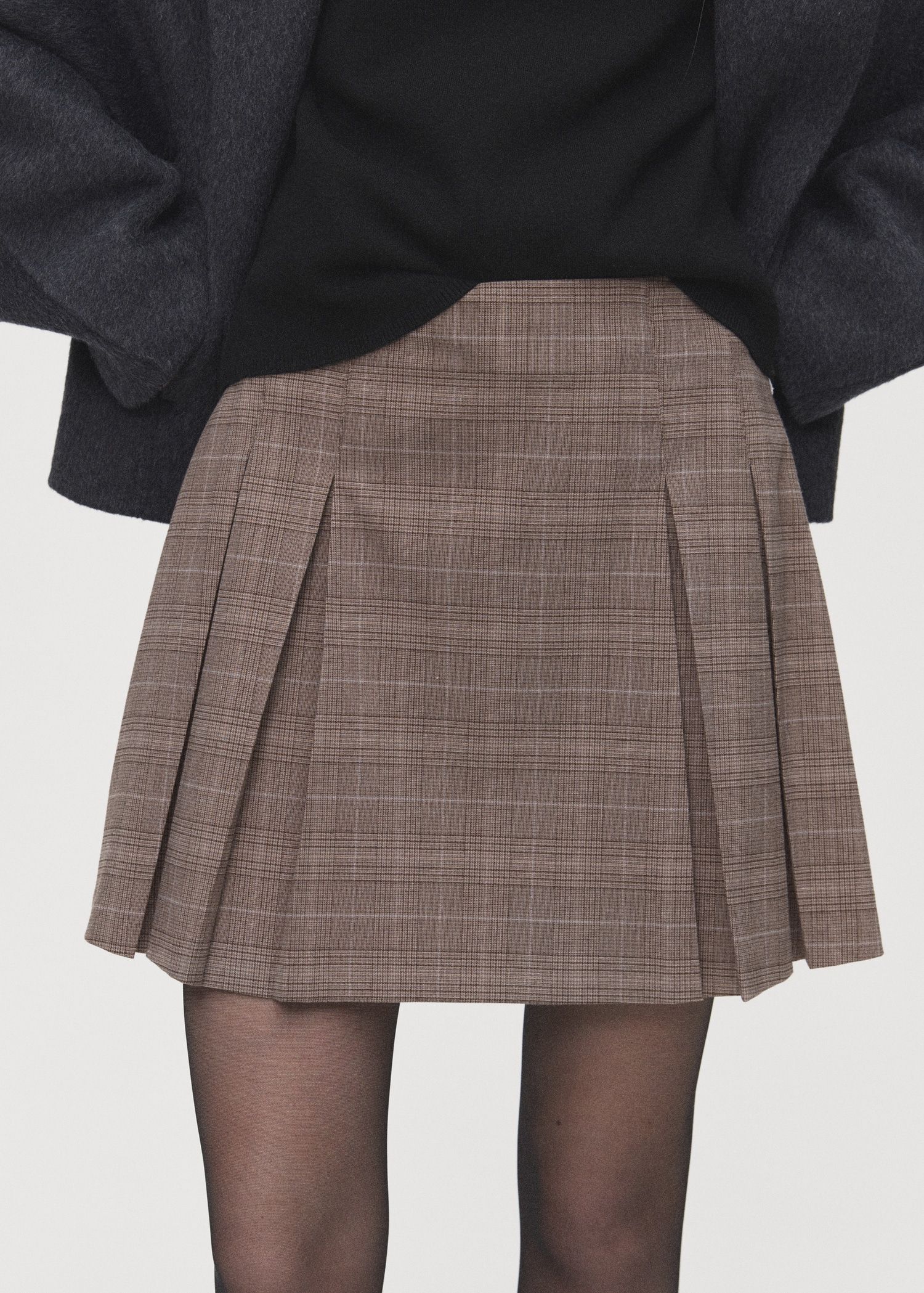 Pleated Mini-Skirt - Women | Mango Usa