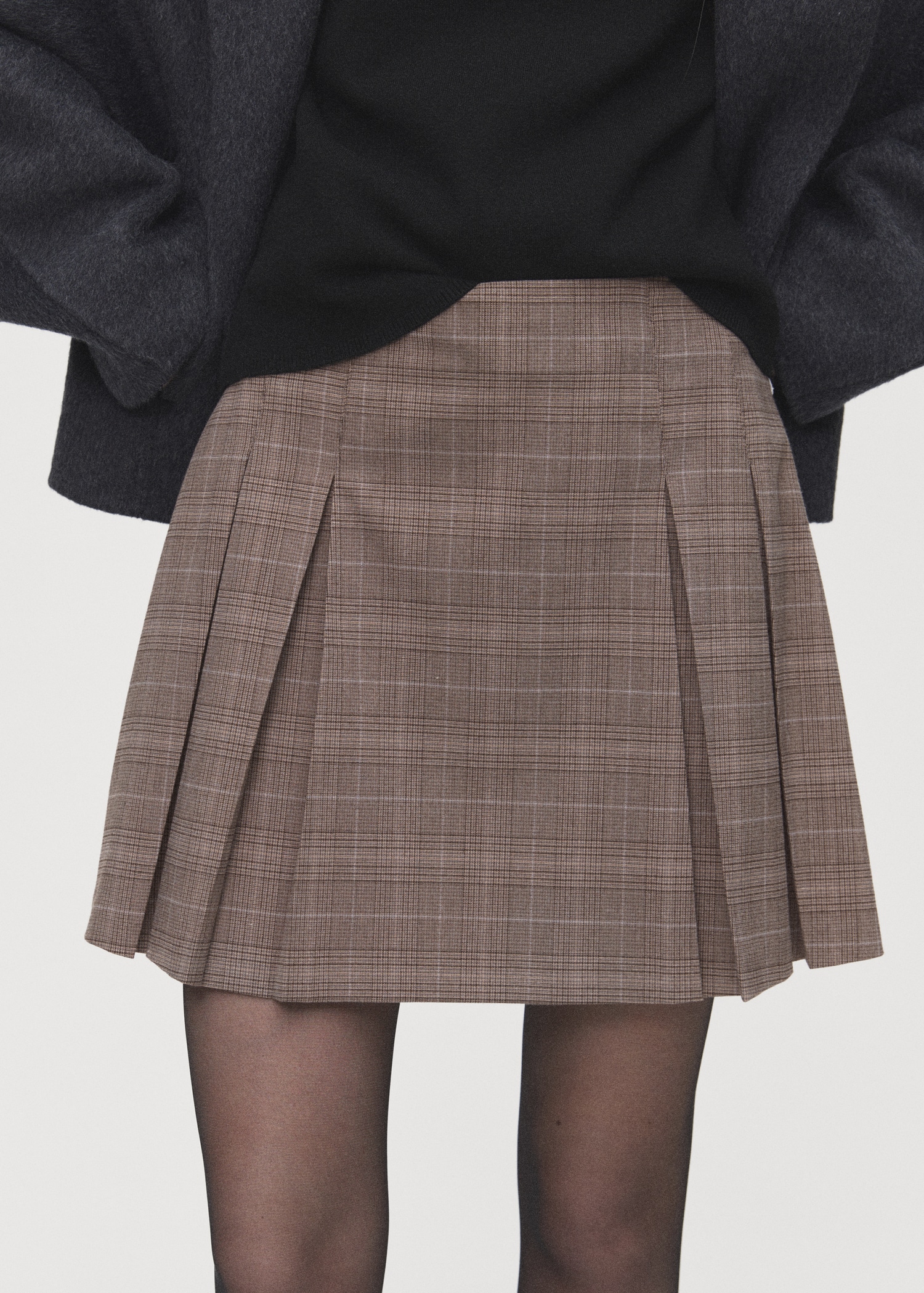 Pleated Mini-Skirt - Women | Mango Usa
