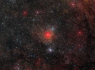 Field Around Yellow Hypergiant Star HR 5171