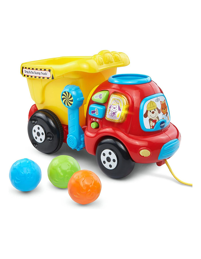 Vtech Drop and Go Dump Truck, Yellow