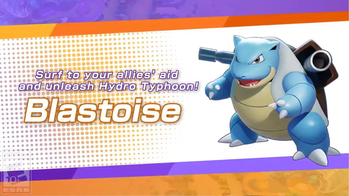 Pokemon Unite Blastoise