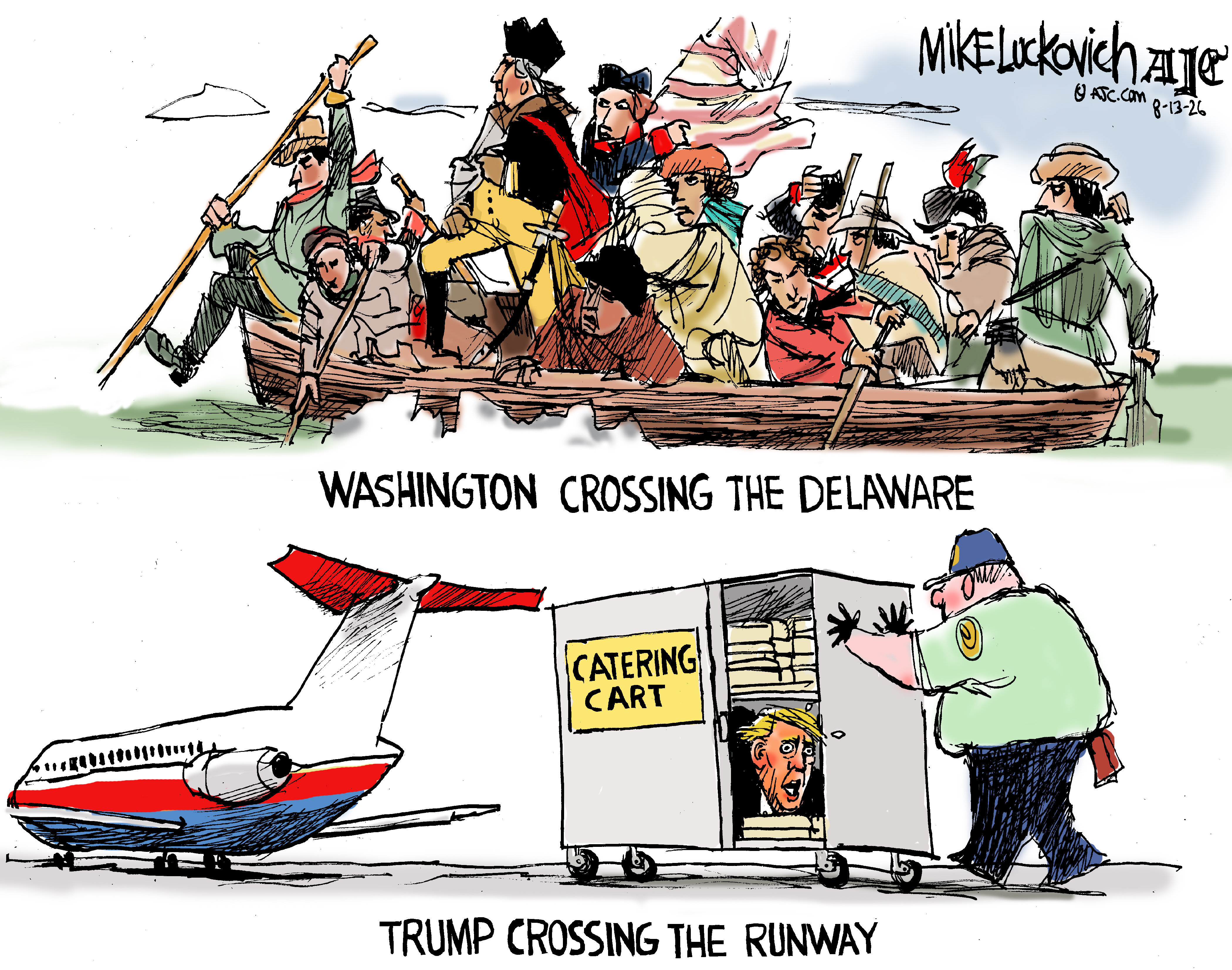 Political cartoon