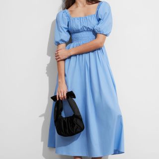 & Other Stories Puff-Sleeve Dress