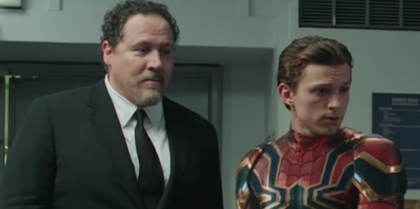 Jon Favreau and Tom Holland