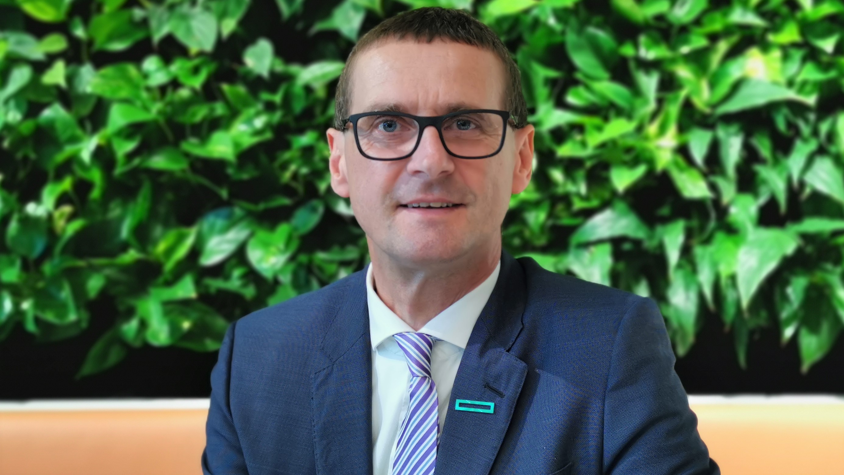 Wolfgang Egger, Vice-President and Managing Director of HPE Middle East and South Africa