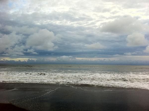 Dramatic clouds keep things interesting visually in Costa Rica