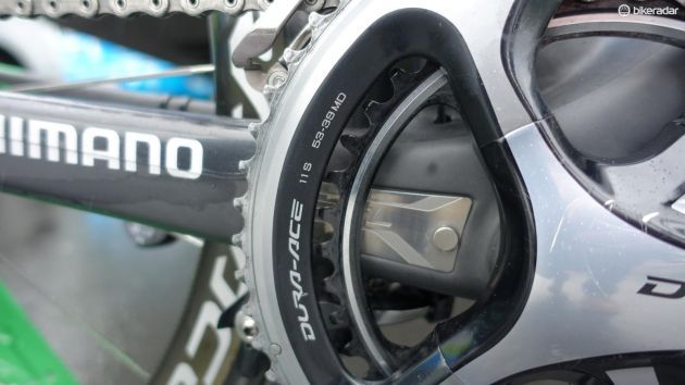 An SRM magnet, but no SRM power meter here