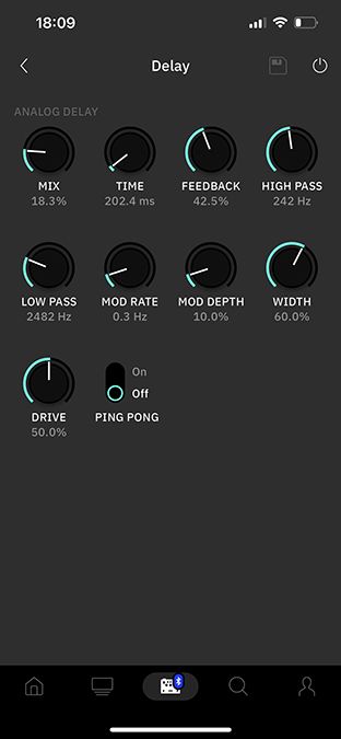 Neural DSP Nano Cortex Cortex Cloud app interface