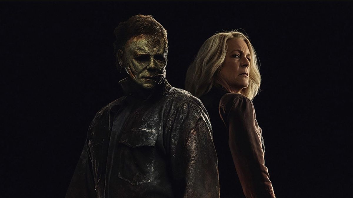 Michael Myers and Laurie Strode in Halloween Ends