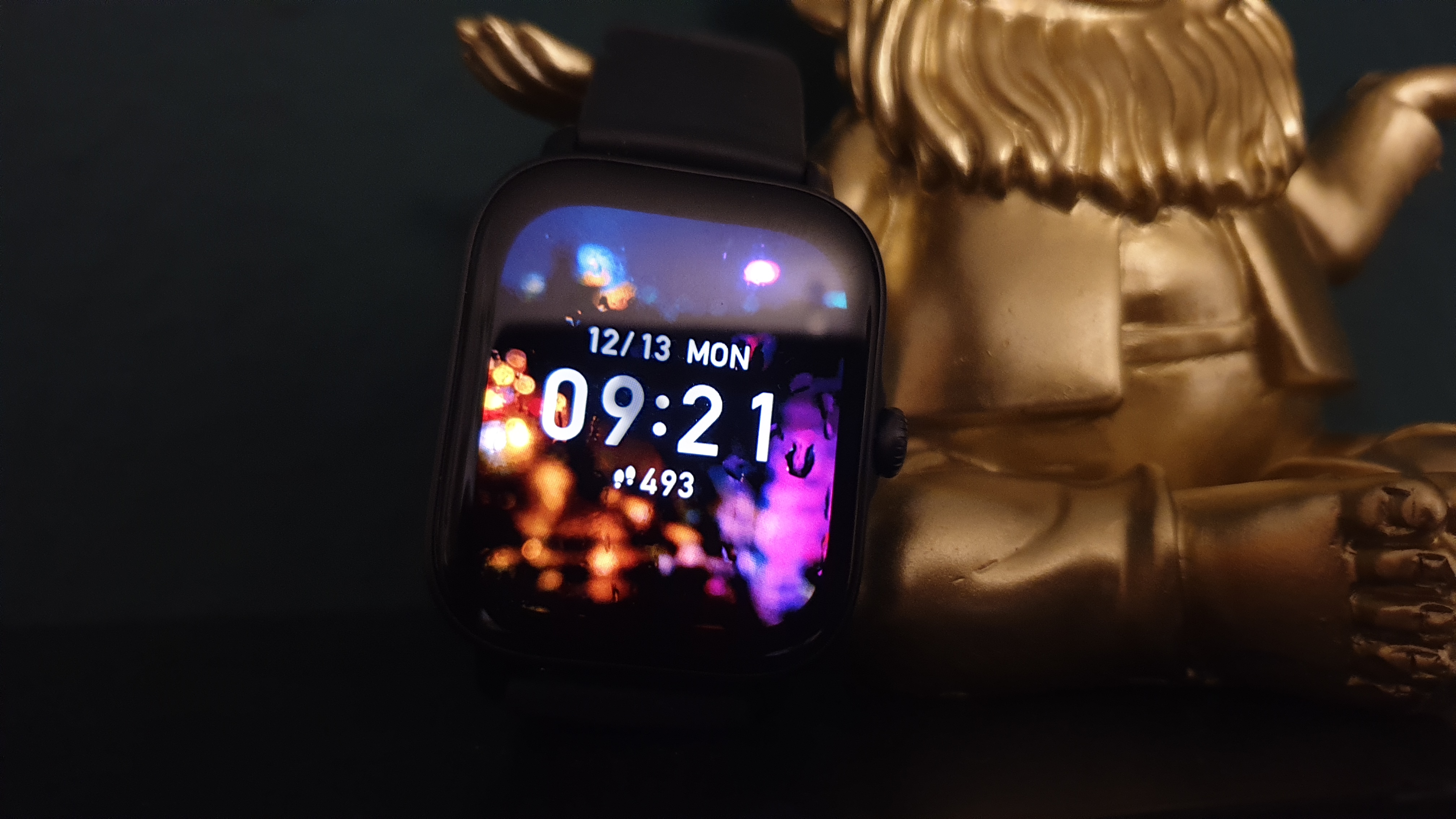 Das Display der Amazfit GTS 3