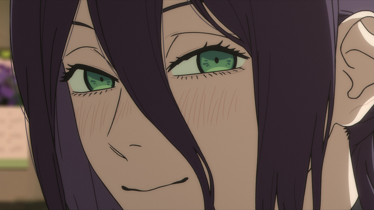 closeup in Chainsaw Man — The Movie: Reze Arc