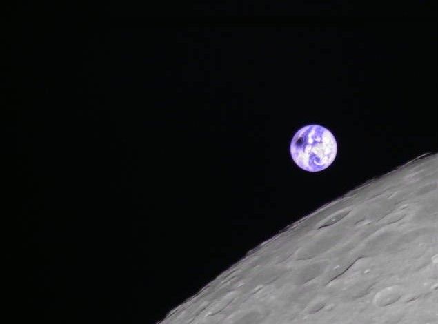 lunar eclipse from space