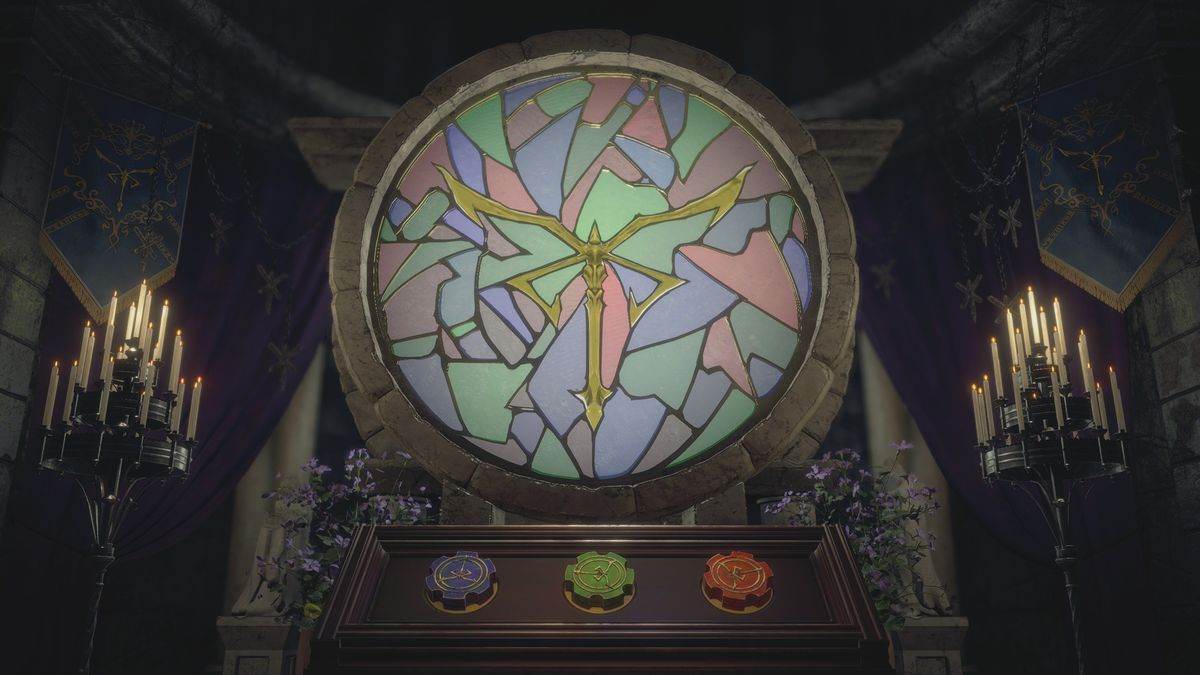Resident Evil 4 Remake church puzzle solution