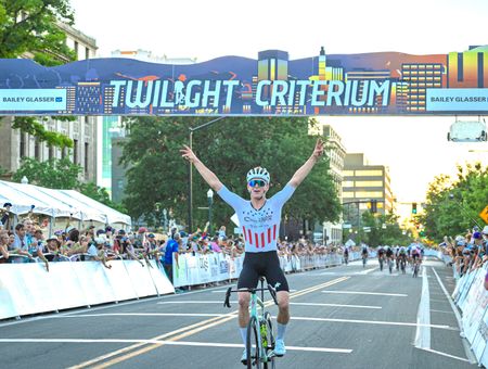 Luke Fetzer Luke Fetzer (Team Cadence Cyclery p/b Encore Wire) rides to solo win at 2025 Boise Twilight Criterium