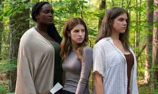 Wunmi Mosaku, Anna Kendrick and Kaniethiio Horn in Alice, Darling