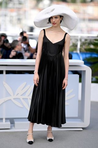 Margaret Qualley at Cannes film festival