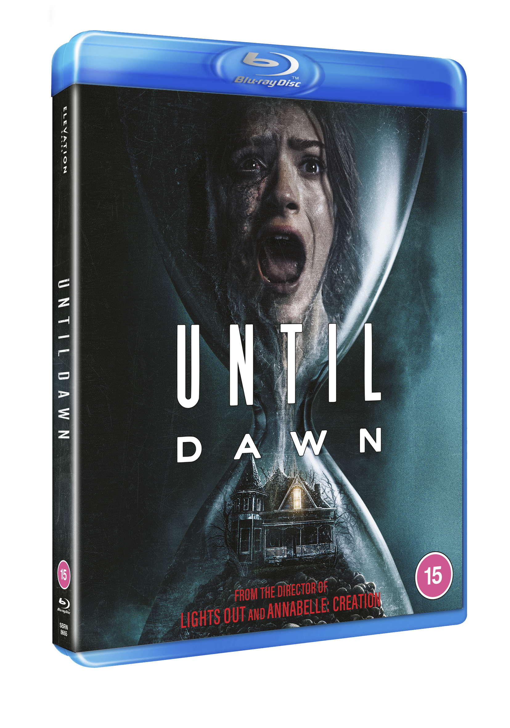 The cover of the Blu-ray of Until Dawn.