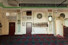 Men's Prayer Hall at the Old Kent Road mosque
