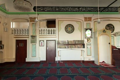 Men's Prayer Hall at the Old Kent Road mosque