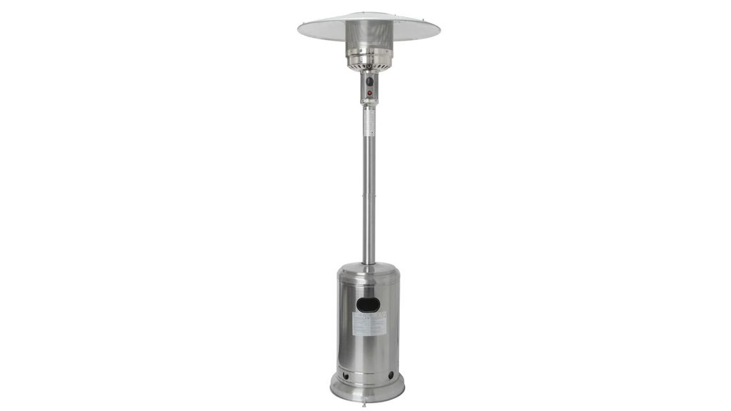 Hampton Bay 48000 BTU Stainless Steel Patio Heater review Top Ten Reviews