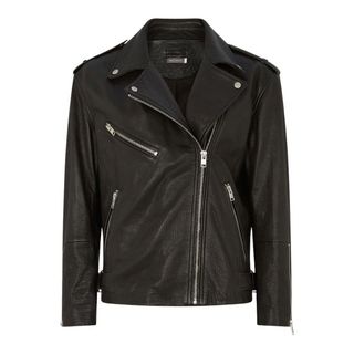 Mint Velvet Leather Jacket