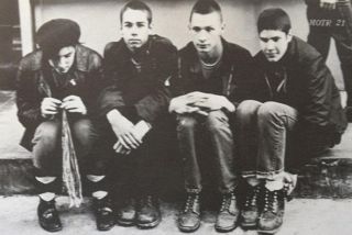 John Berry, second from right, with the other members of the Beastie Boys