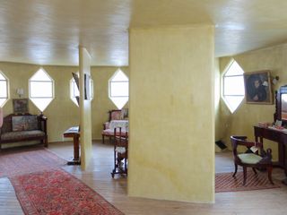 melnikov house interior