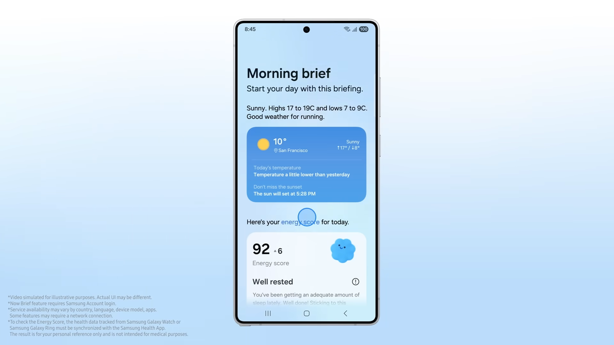 Samsung Now Brief