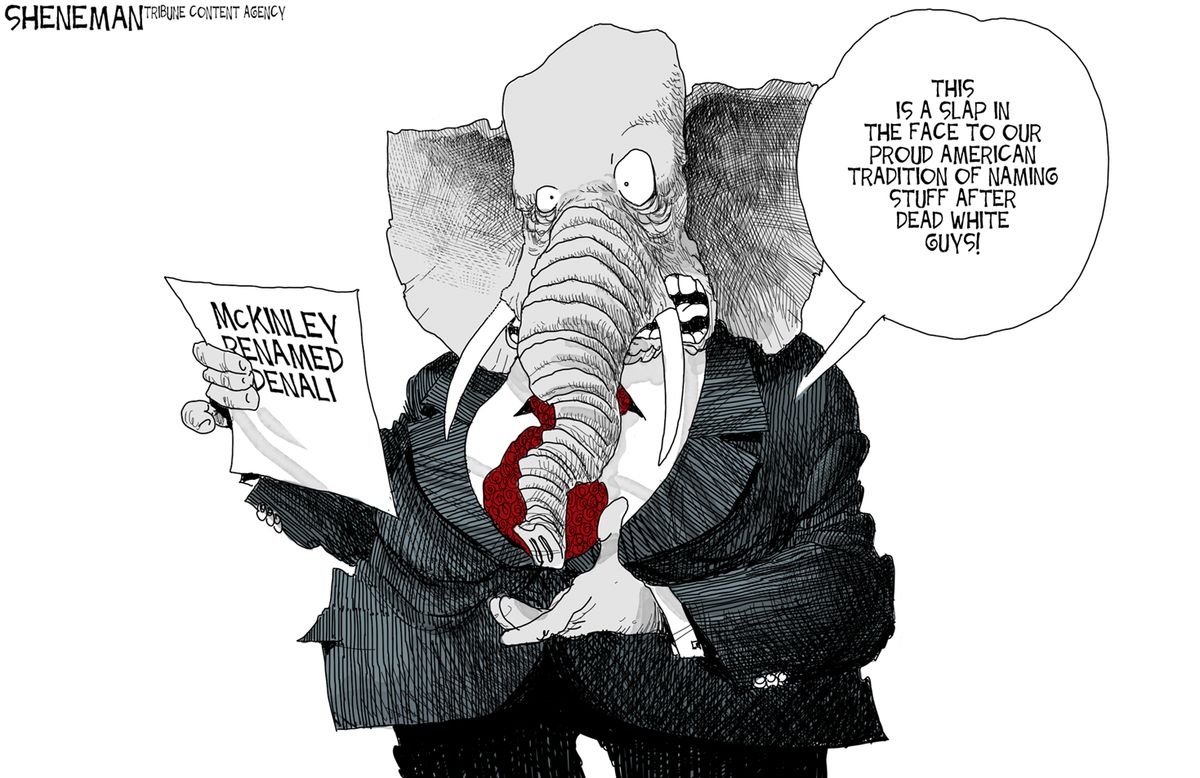 Editorial cartoon Denali Republican | The Week