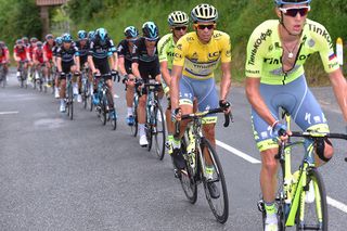Stage 2 of the Criterium du Dauphine with Alberto Contador still leading