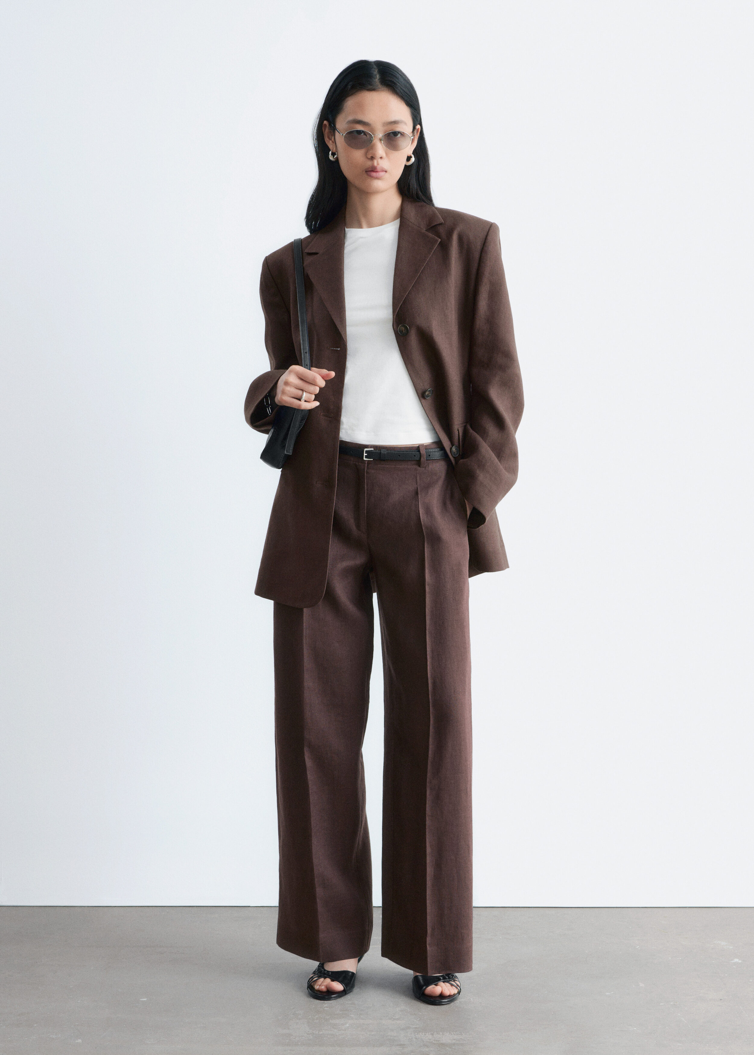 Tailored Linen Trousers