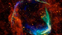 The reamains of a Type Ia supernova RCW 86 a type of cosmic explosion at the heart of recent dark energy confusion