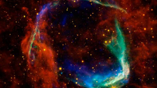 The reamains of a Type Ia supernova RCW 86 a type of cosmic explosion at the heart of recent dark energy confusion