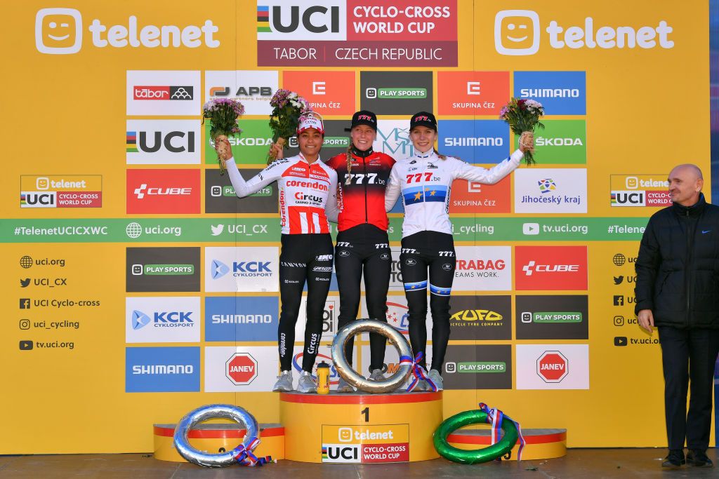 The final podium