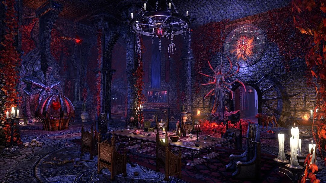 Gothic banquet hall, by "nitigar" from the UK