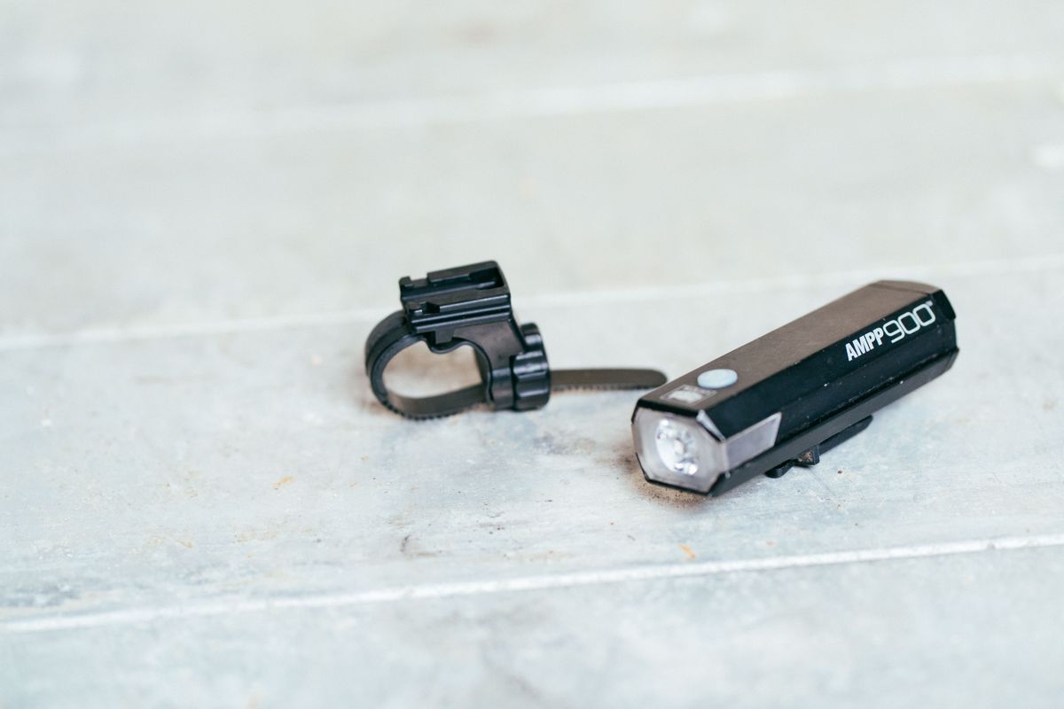 Cateye AMPP900 bike lights