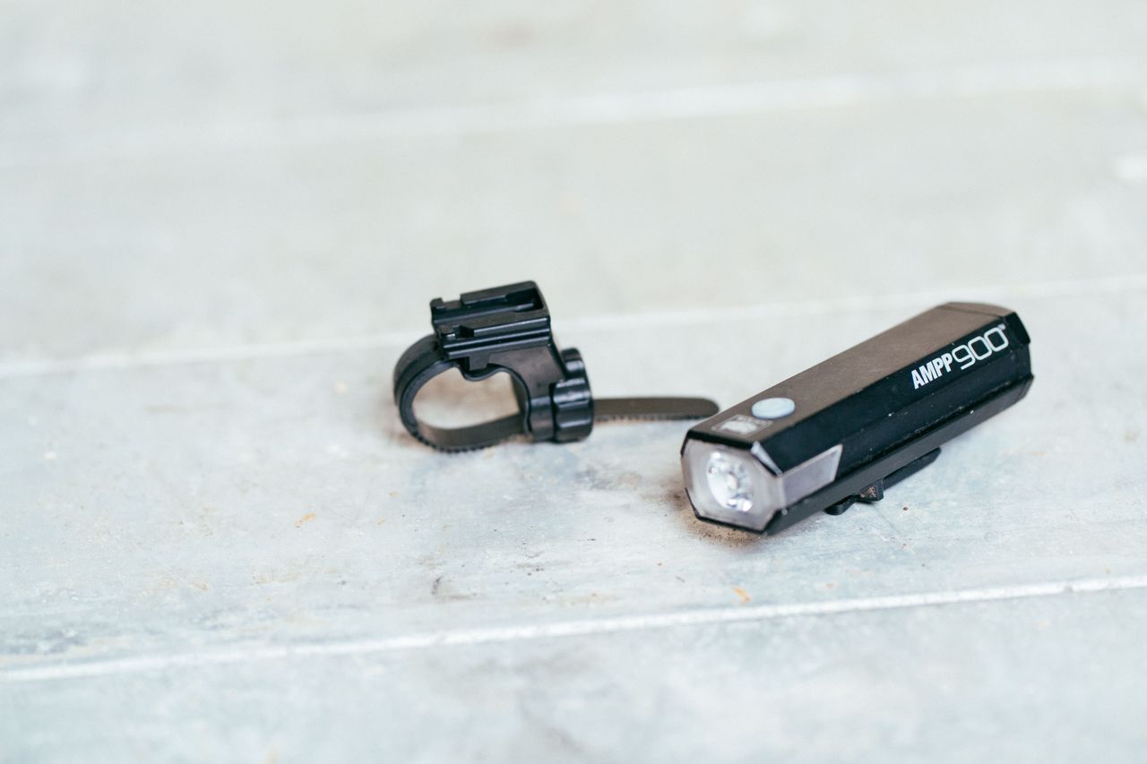 Cateye AMPP900 bike lights