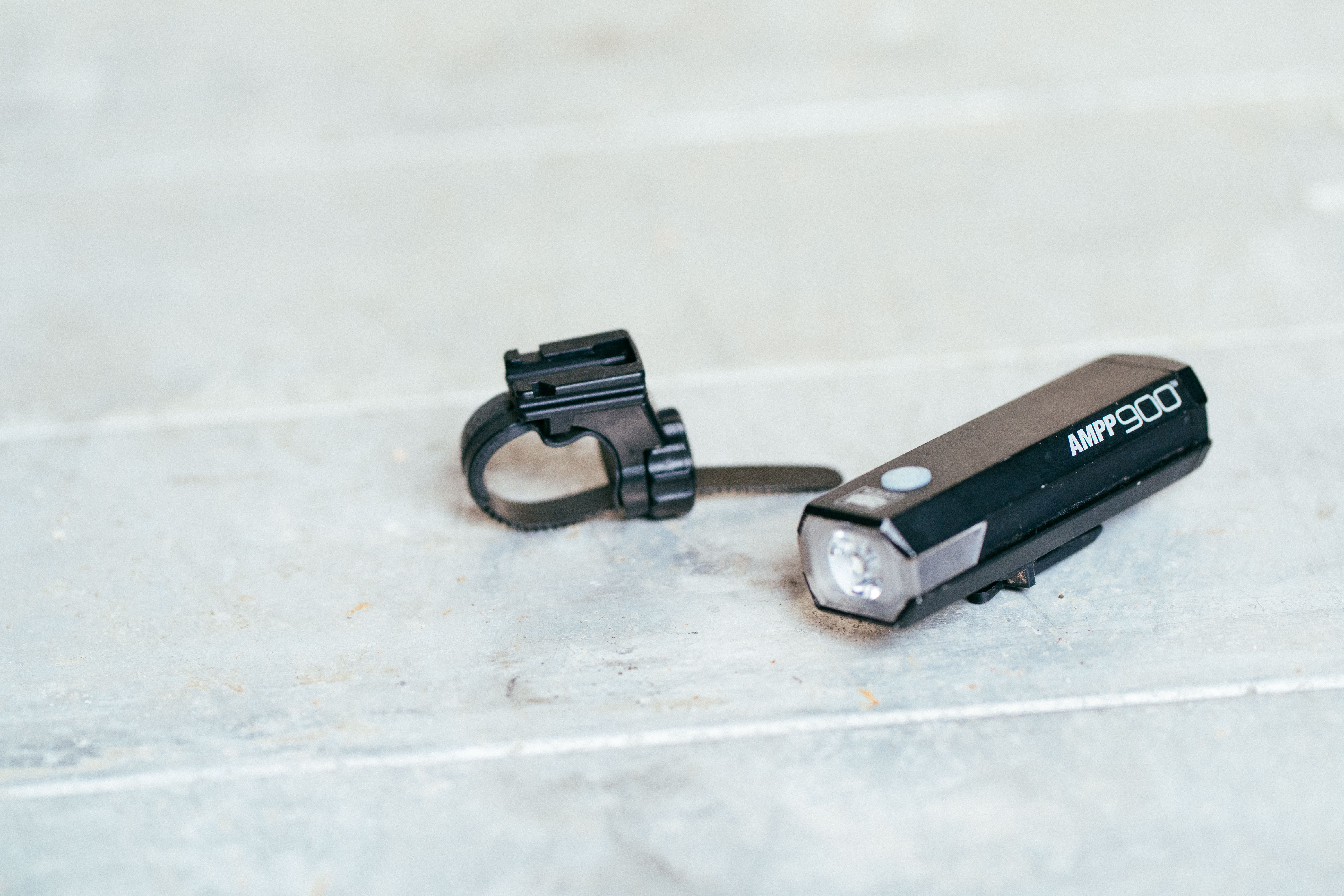 Cateye AMPP900 bike lights