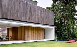 A Singapore house reigns supreme in its leafy surroundings