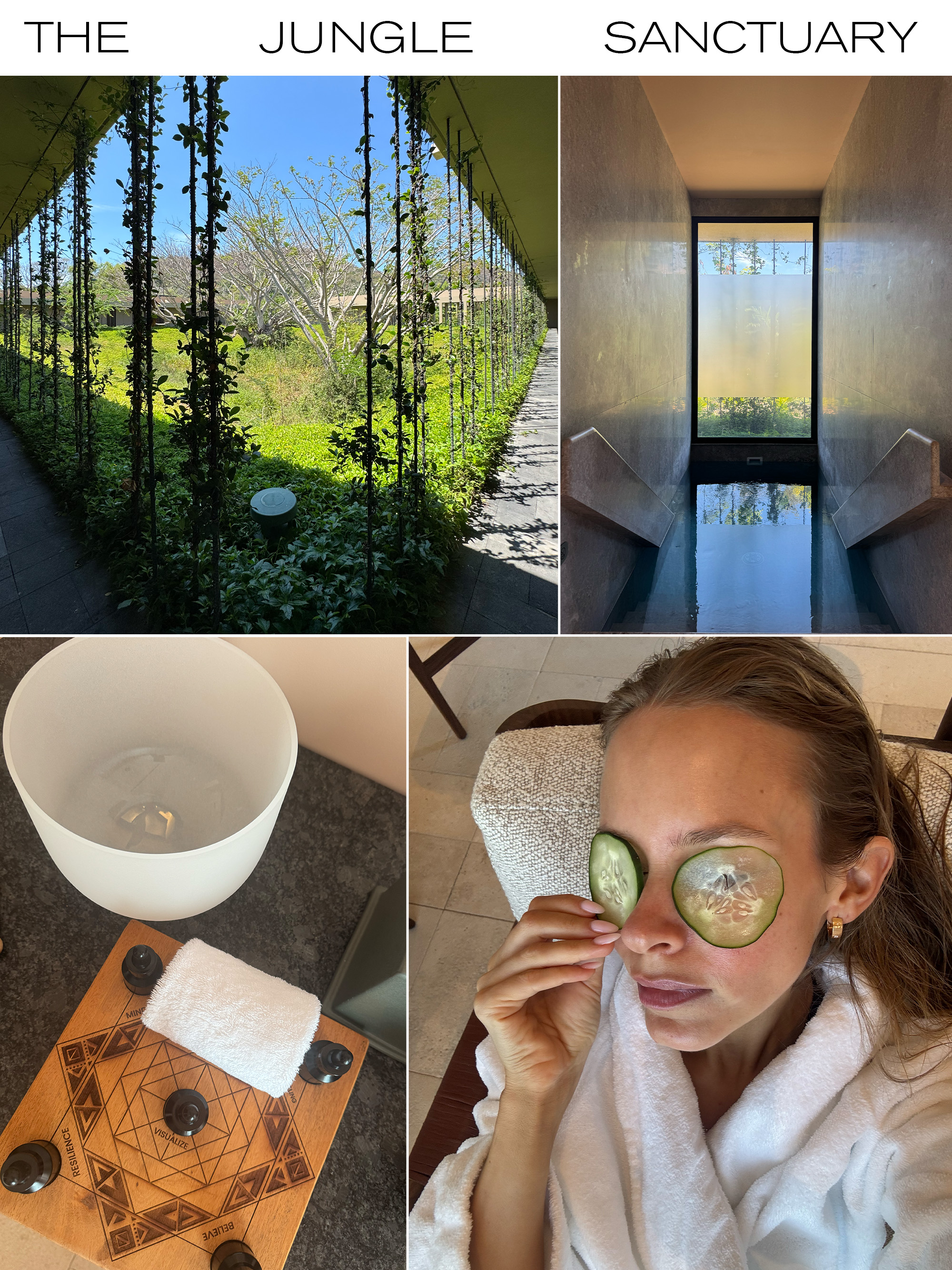 images of rosewood mandarina's asaya spa.