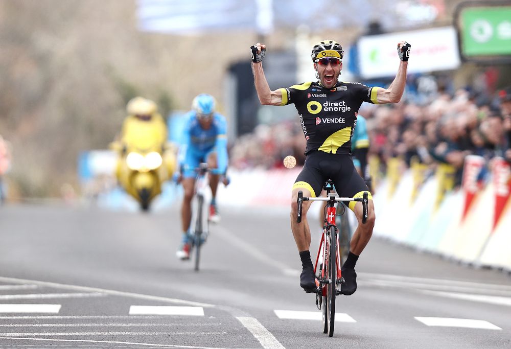 Jonathan Hivert (Direct Energie) wins stage 3 at Paris-Nice