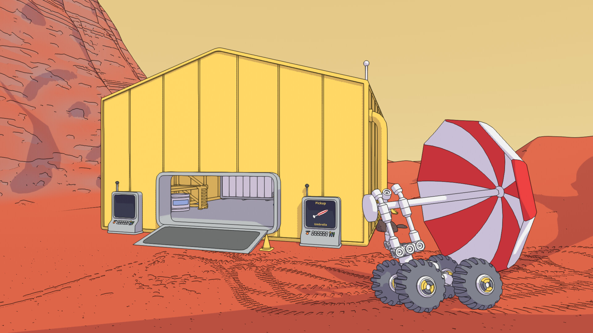 I built some wonky robots in Mars First Logistics, and they keep spilling potatoes 
