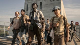 Cooper Hoffman, David Jonsson, Ben Wang and more in The Long Walk